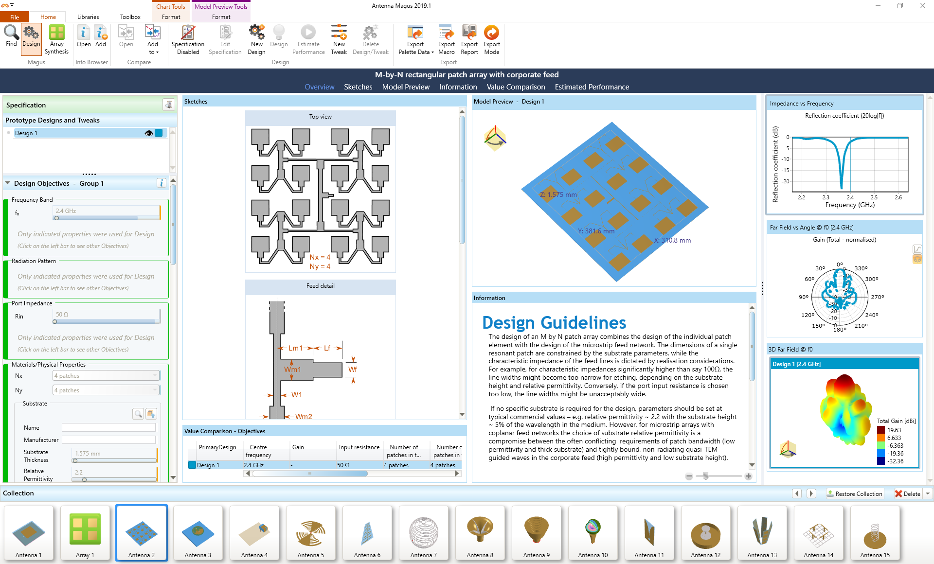 cst antenna design software