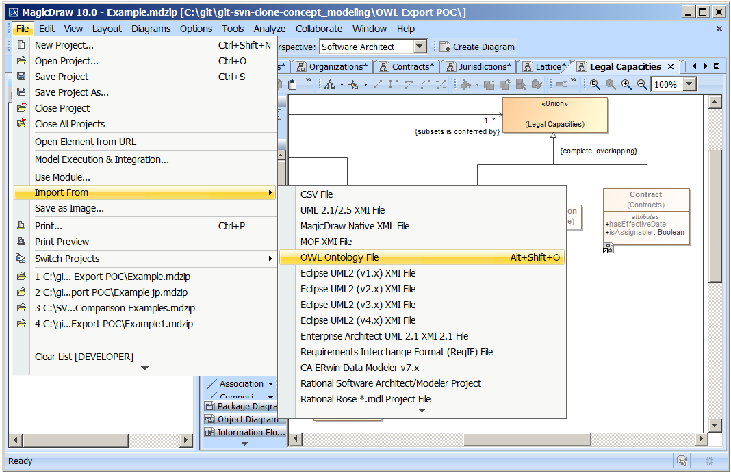 Cameo Concept Modeler Plugin CATIA Dassault Systèmes®